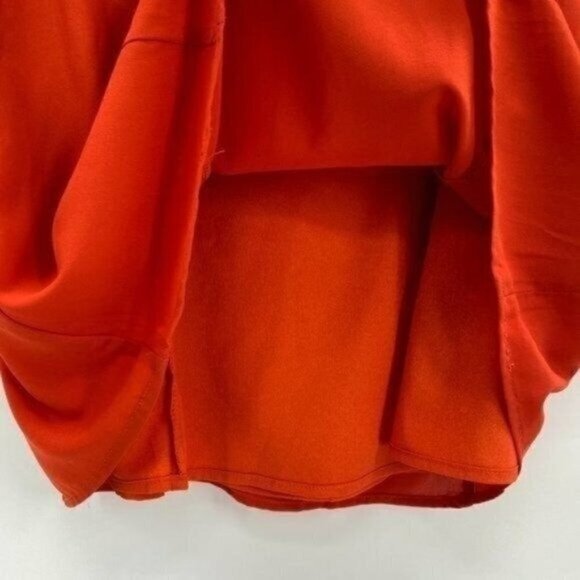 Altar'd State Orange Lace Bell Sleeves Scoop Neck Cotton Small Sheath Dress NWT - Picture 4 of 11